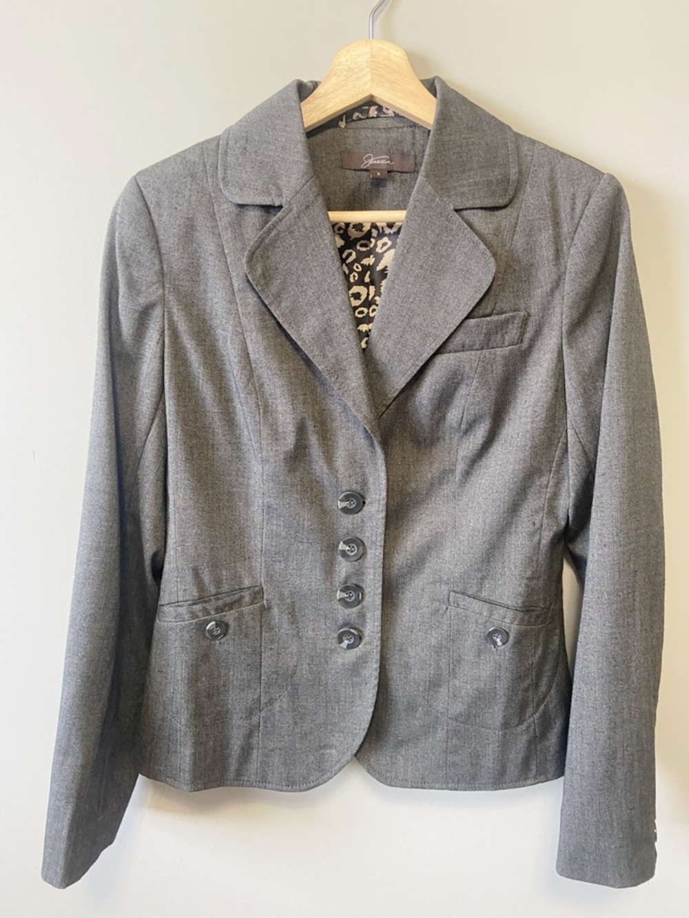 Jessica Gray Tailored Women's Blazer Jacket
